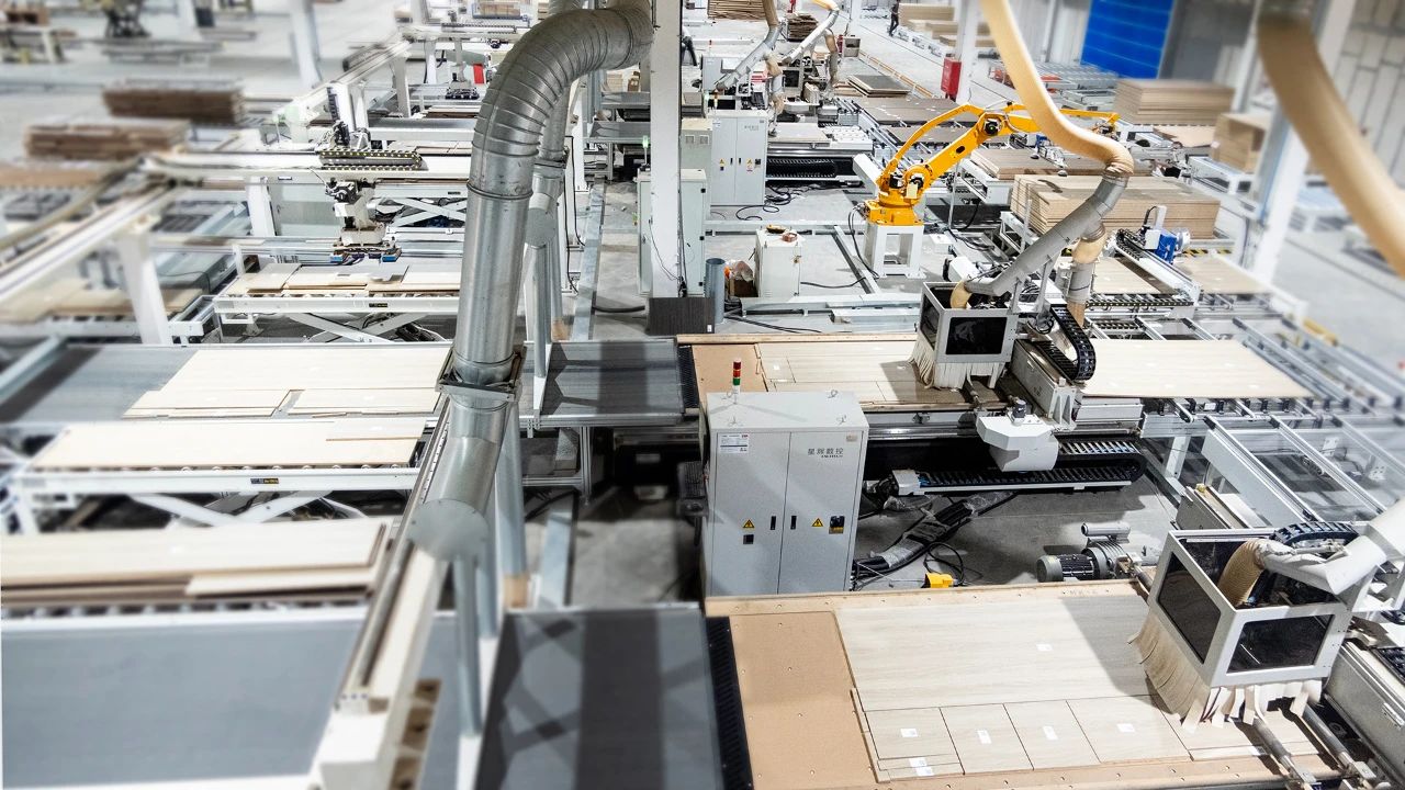 Ubemandet linje, vælg Excitech! Påskønnelse af Guangdong Smart Factory Project Case.