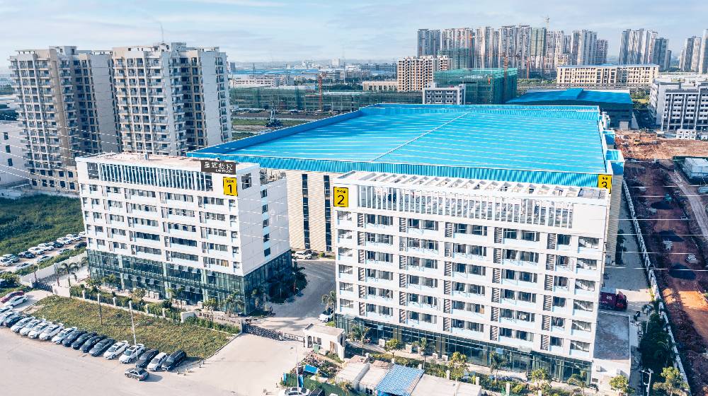 Planlægning og karakteristika for den nye fabrik i Zhaoqing, Guangdong -provinsen