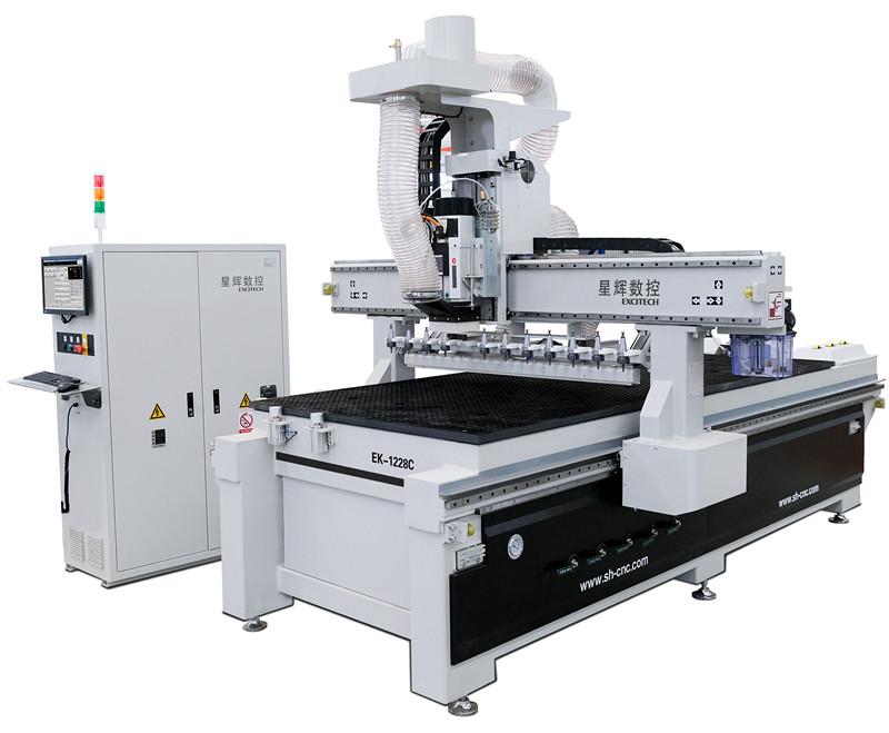 CNC EK-C Series Lineær Pre Labeling Tool Changing Nesting Machine